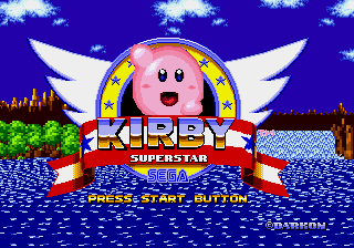 Kirby in Sonic the Hedgehog